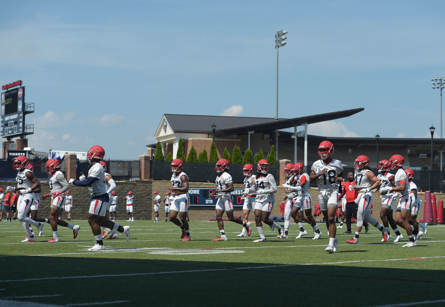 Liberty Flames Football Practice 13